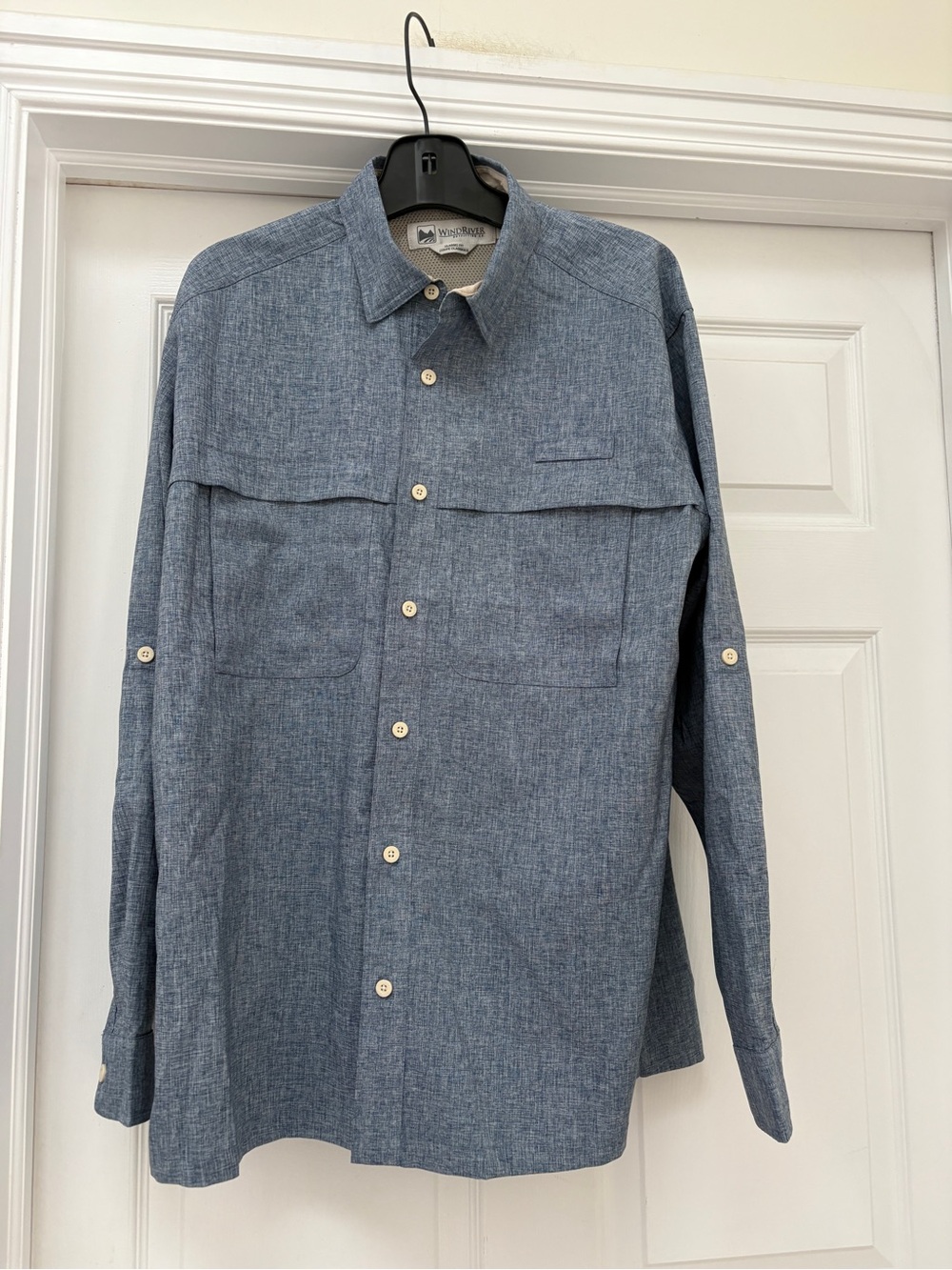Windriver travel or fishing utility shirt men’s large